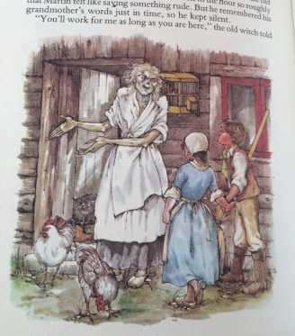 The witch and the children